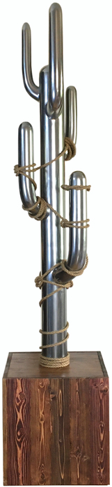 Cactus "Shibari" art object